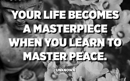 Becoming a Master-Peace